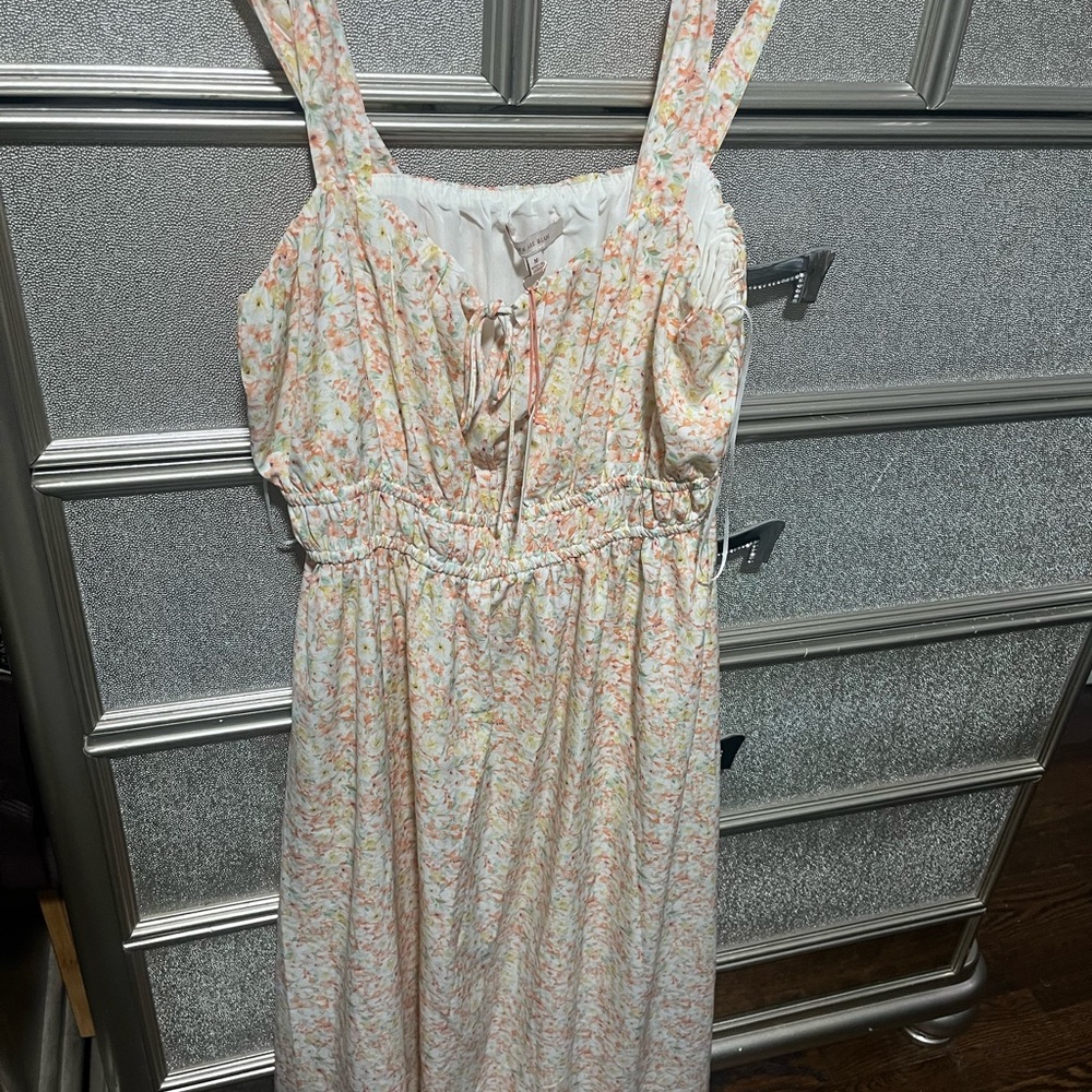 Brand new with tags Colorful Patterned Fabric size M summer dress Skies Are Blue